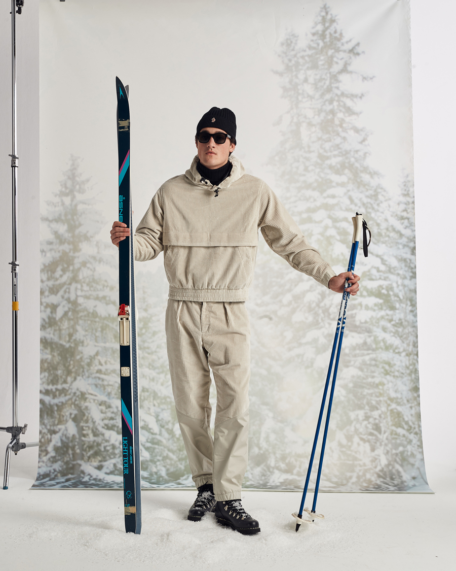 Herren | Hosen | Moncler Grenoble | Stretch Corduroy Pants Off White