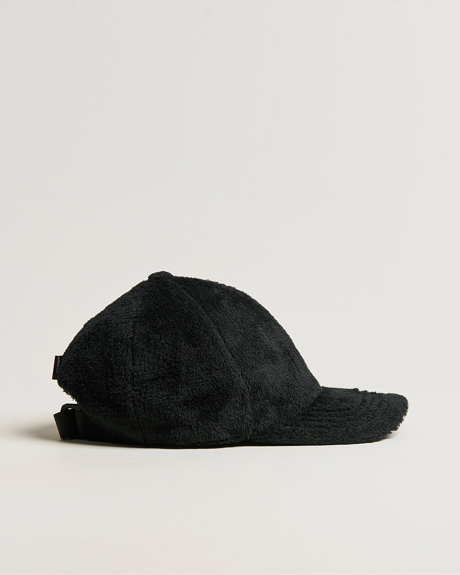 Herren | Moncler Grenoble Fleece Baseball Cap Black | Moncler Grenoble | Fleece Baseball Cap Black