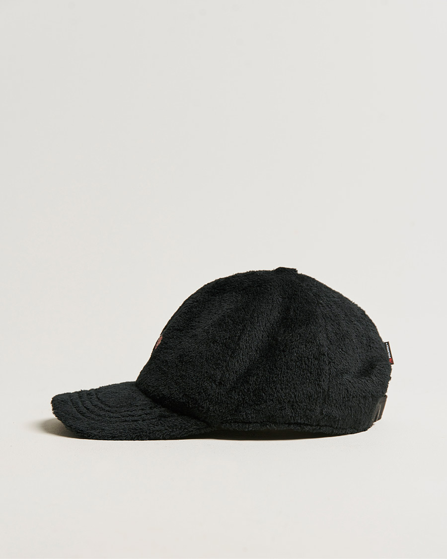 Herren | Moncler Grenoble Fleece Baseball Cap Black | Moncler Grenoble | Fleece Baseball Cap Black