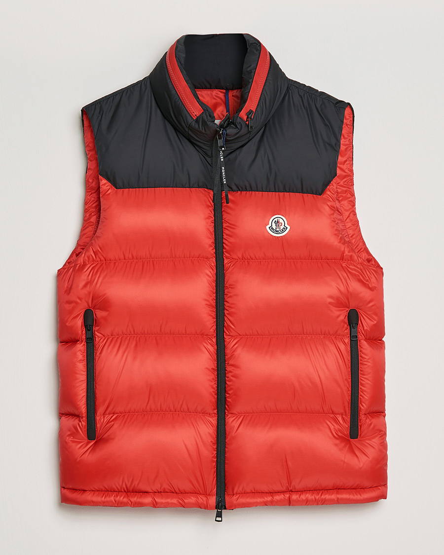 Herren | Jacken | Moncler | Ophrys Down Vest Black/Red