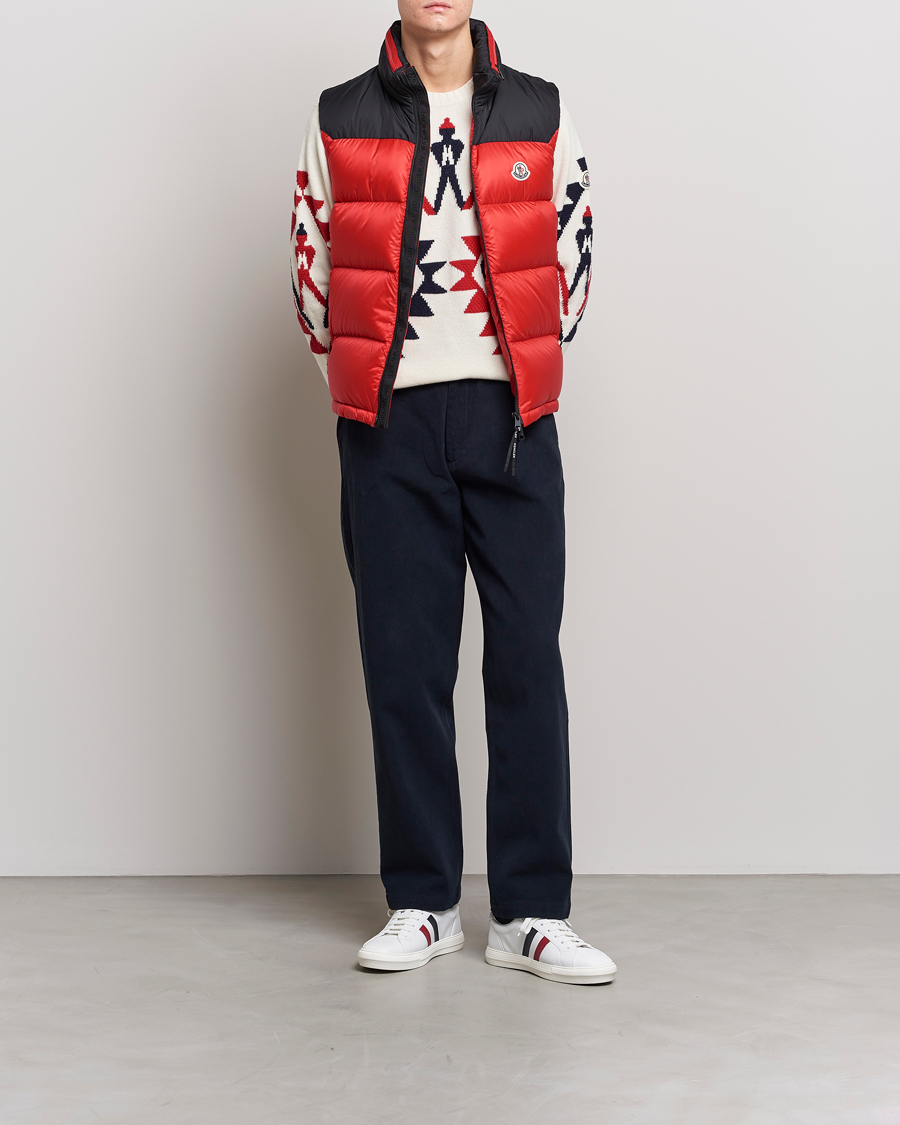 Herren | Jacken | Moncler | Ophrys Down Vest Black/Red