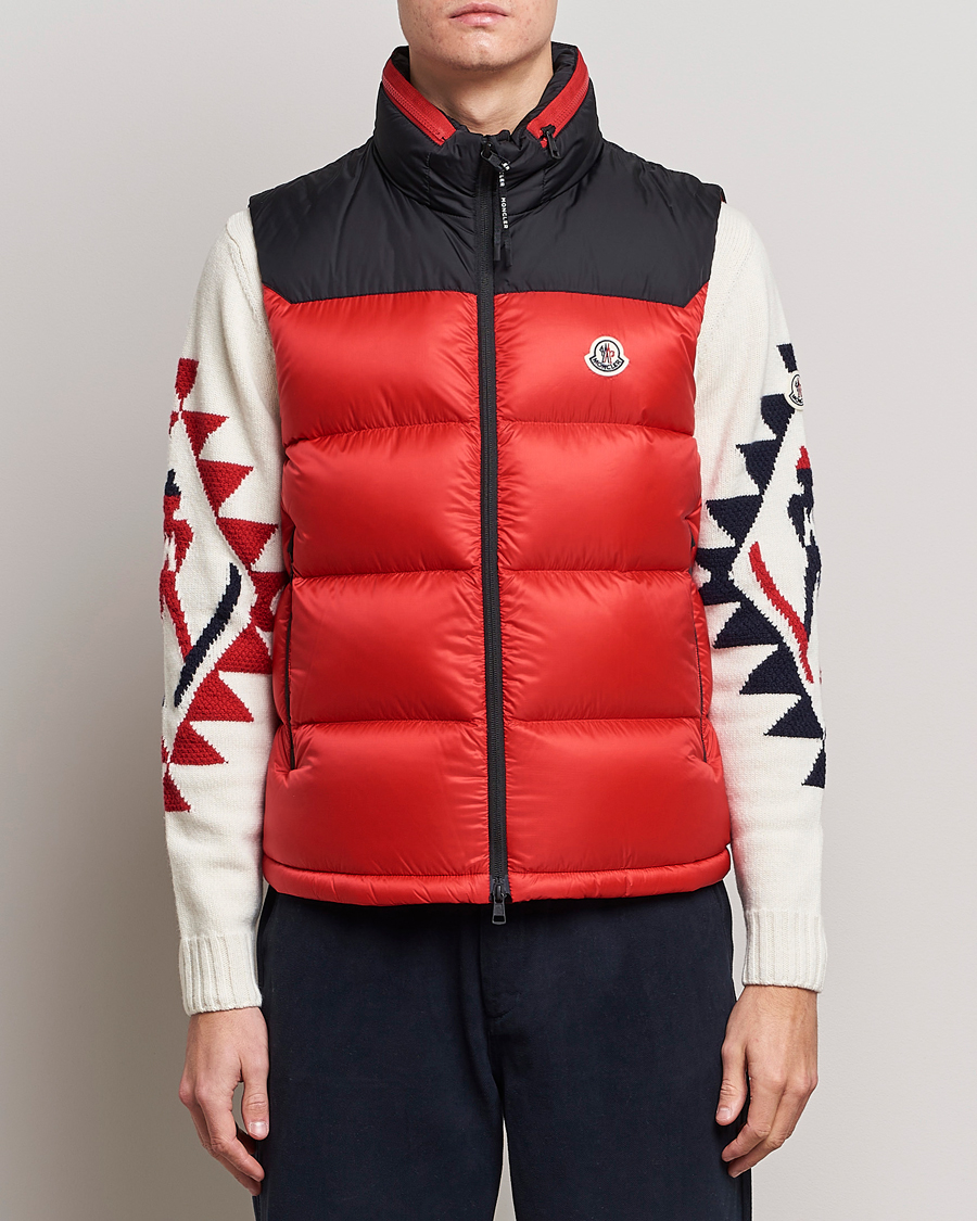 Herren | Jacken | Moncler | Ophrys Down Vest Black/Red