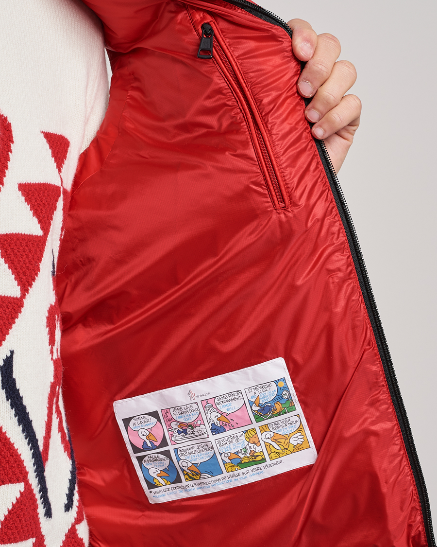 Herren | Jacken | Moncler | Ophrys Down Vest Black/Red