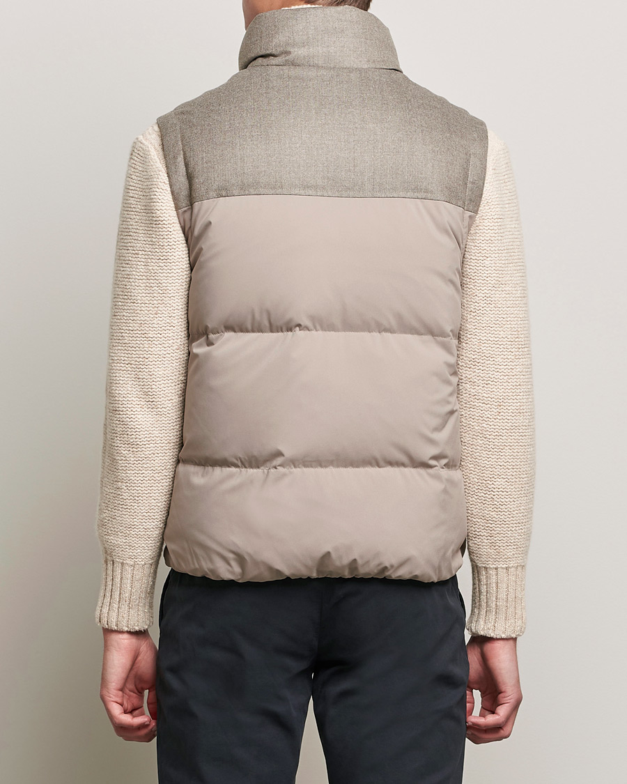 Herren | Jacken | Canali | High Performance Down Vest Beige