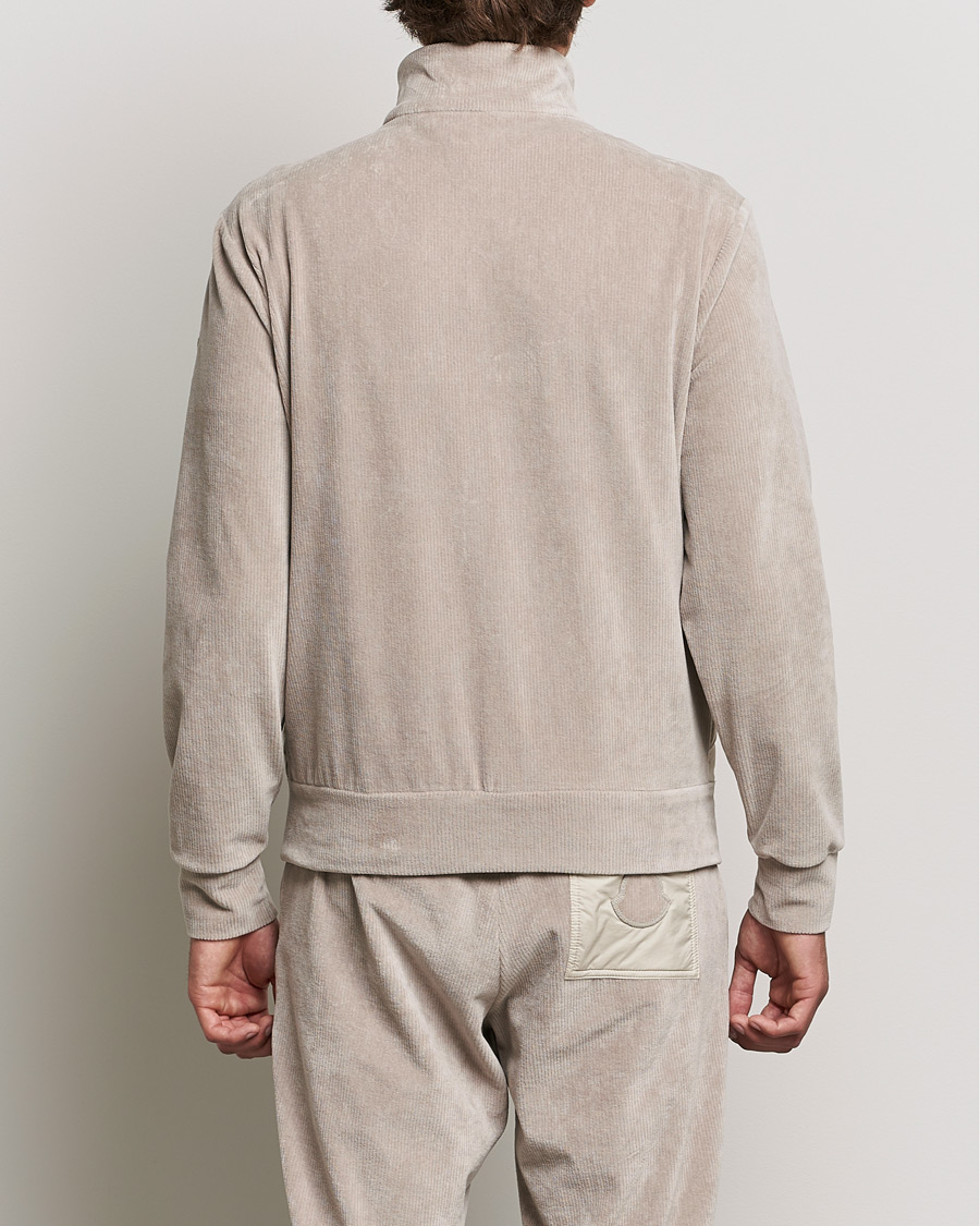 Herren | Pullover | Moncler | Corduroy Zip Cardigan Light Beige