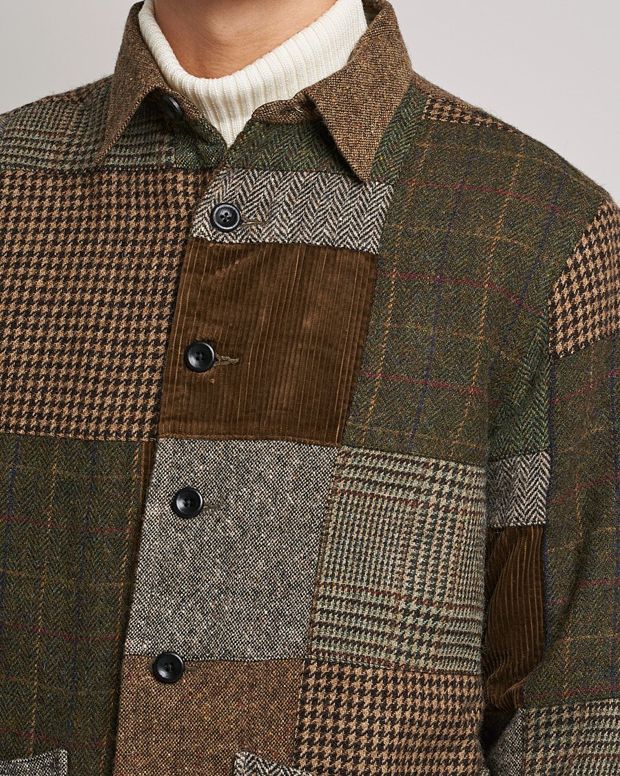 Herren | Hemden | RRL | Townsend Patchwork Overshirt Tan