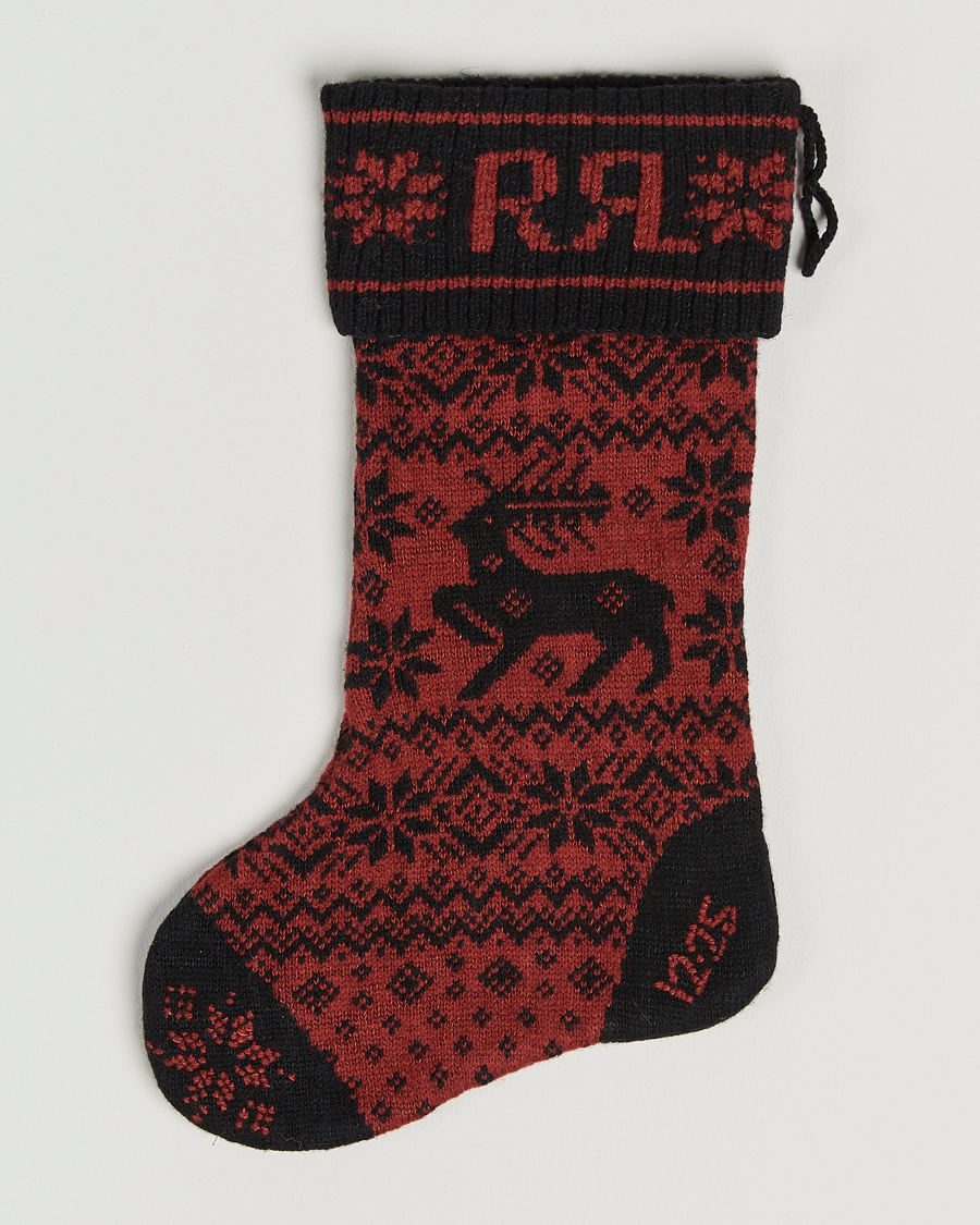 Herren | Geschenkideen zu Weihnachten | RRL | Holiday Stocking Red/Black