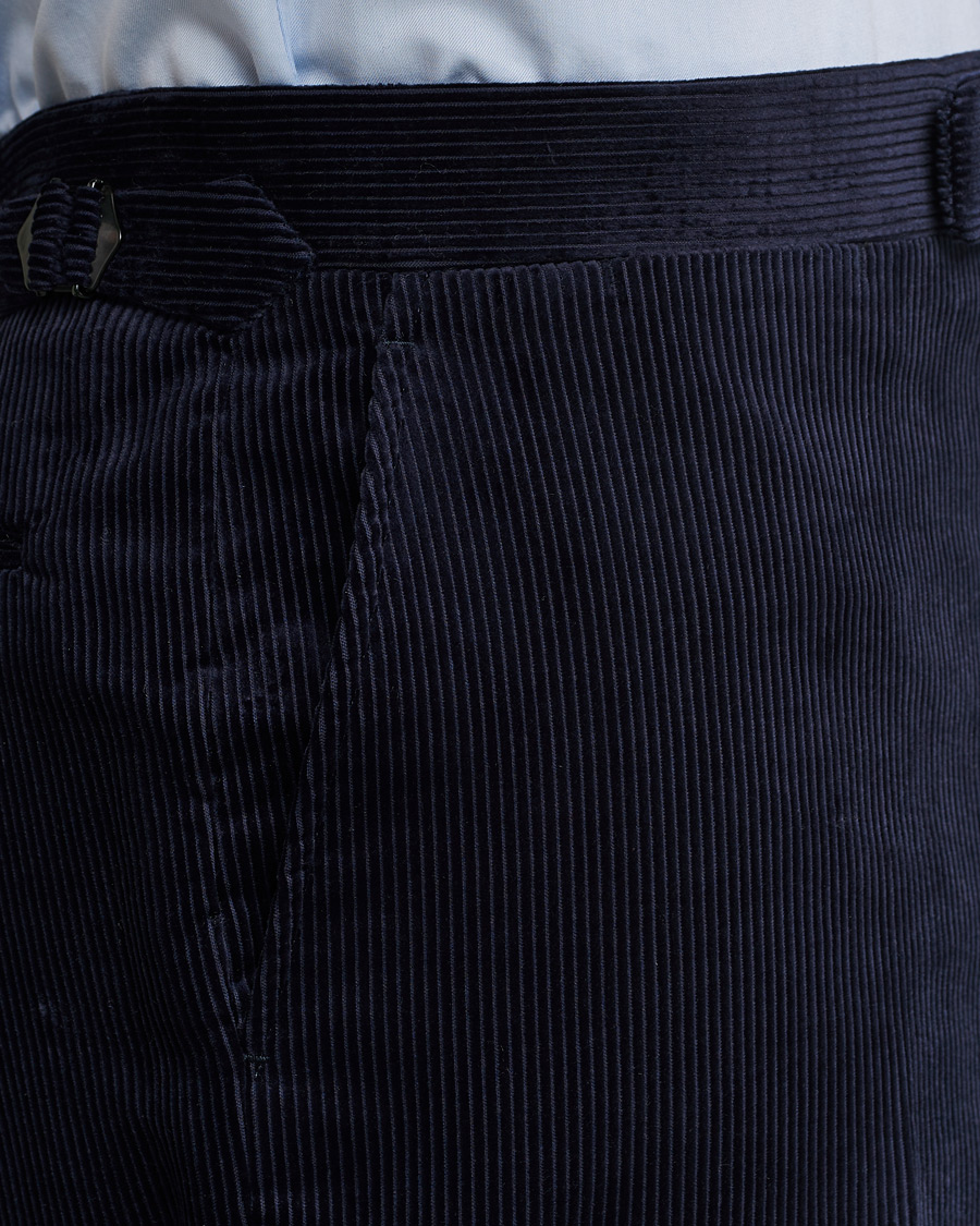 Herren | Hosen | Ralph Lauren Purple Label | Wale Corduroy Trousers Chairman Navy