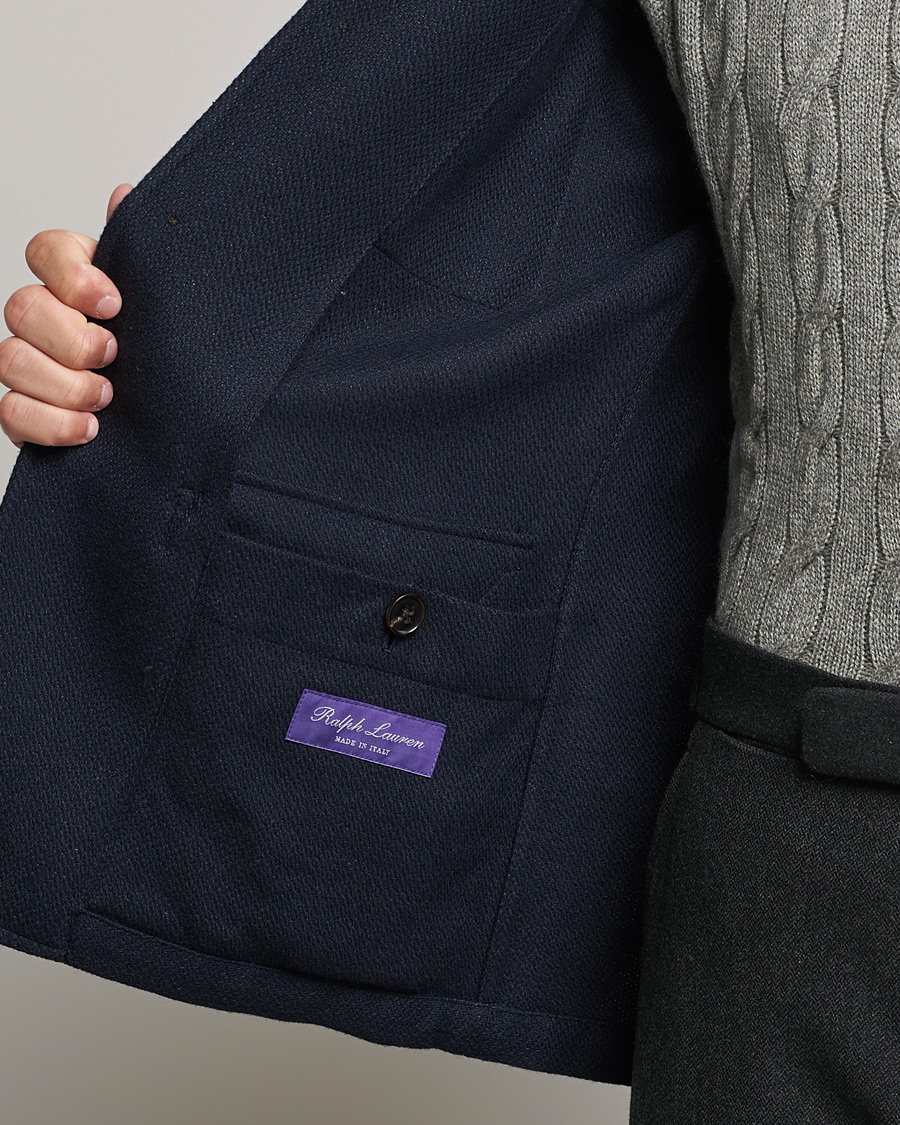 Herren | Jacken | Ralph Lauren Purple Label | Snowden Tweed Field Jacket Navy