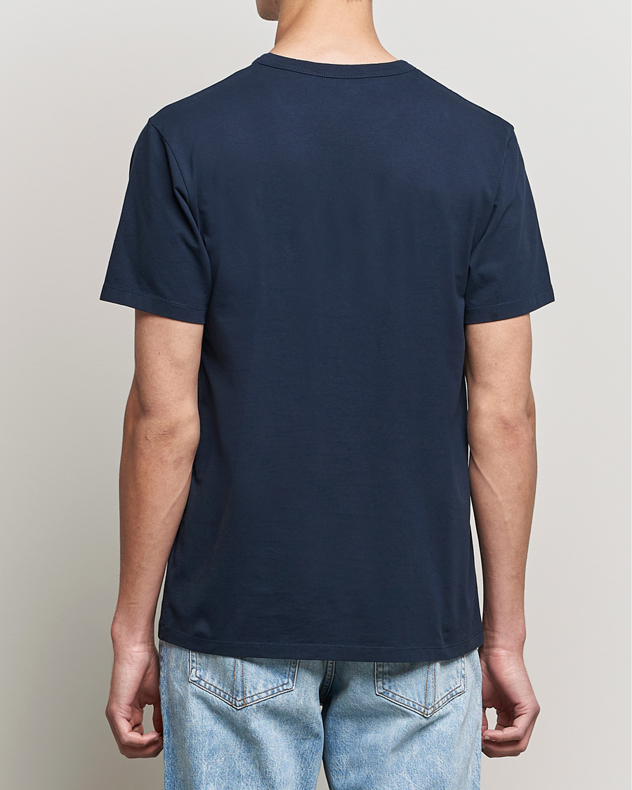 Herren | T-Shirts | Maison Kitsuné | Parisien Tee Navy