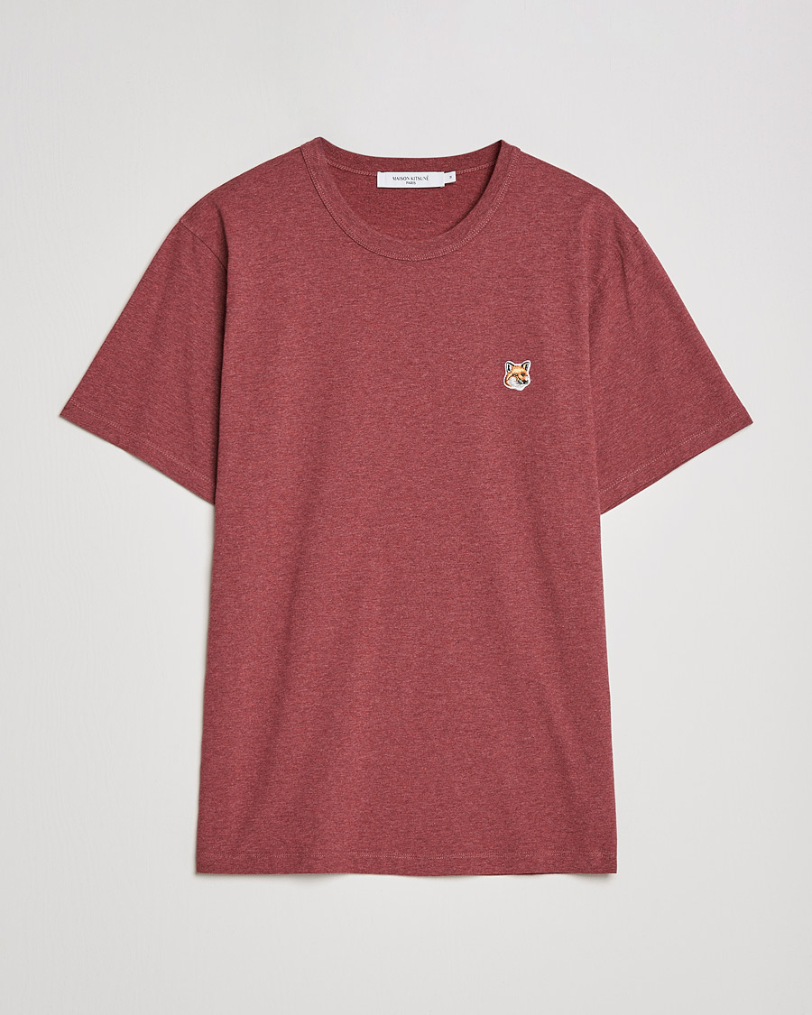 Herren | T-Shirts | Maison Kitsuné | Fox Head Tee Wine