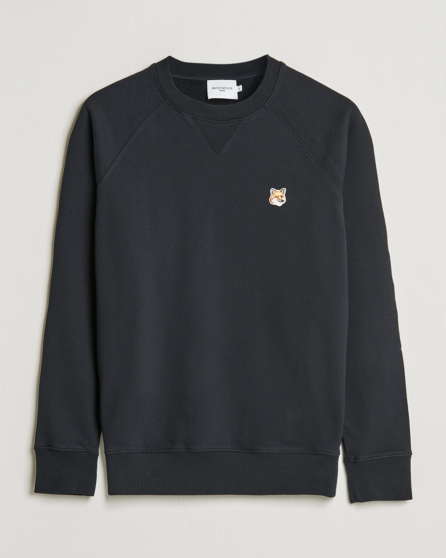 Herren | Pullover | Maison Kitsuné | Fox Head Sweatshirt Black