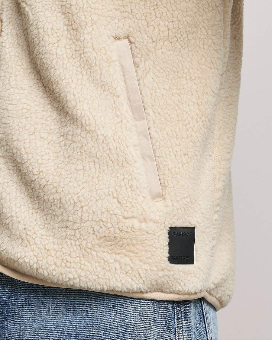 Herren | Pullover | Samsøe Samsøe | Samsøe & Samsøe Rune Fleece Vest Brown Rice