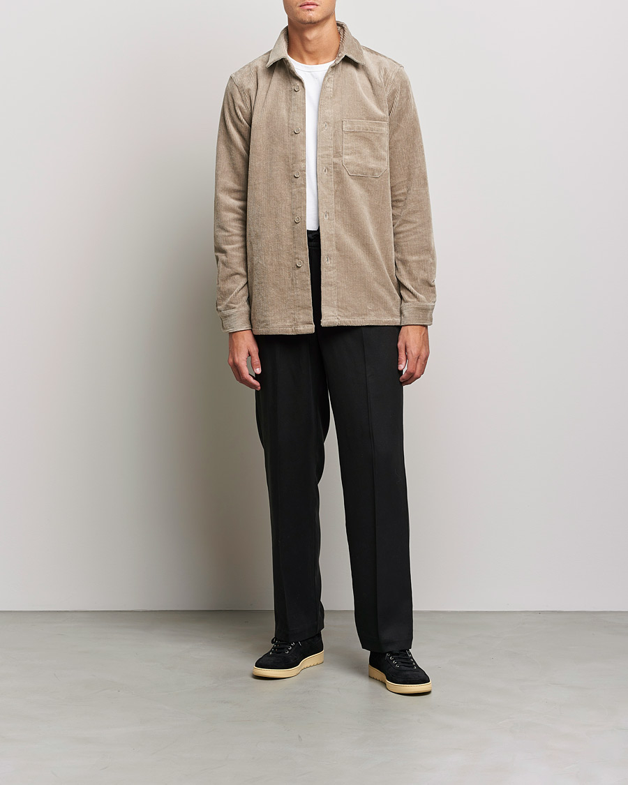 Herren | Hemden | Samsøe Samsøe | Samsøe & Samsøe Waltones Corduroy Overshirt Winter Twig