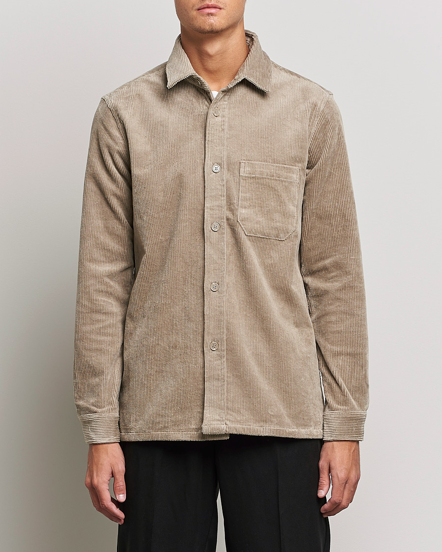 Herren | Hemden | Samsøe Samsøe | Samsøe & Samsøe Waltones Corduroy Overshirt Winter Twig