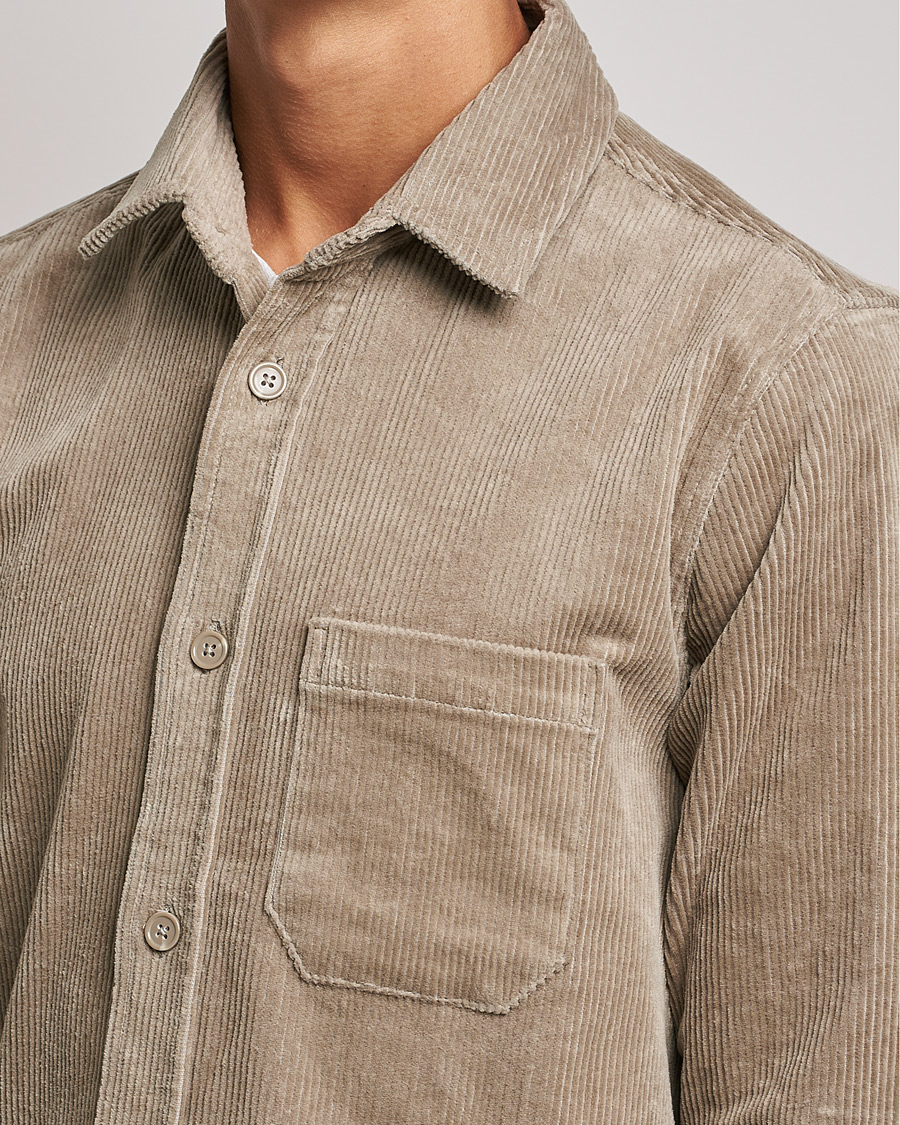 Herren | Hemden | Samsøe Samsøe | Samsøe & Samsøe Waltones Corduroy Overshirt Winter Twig
