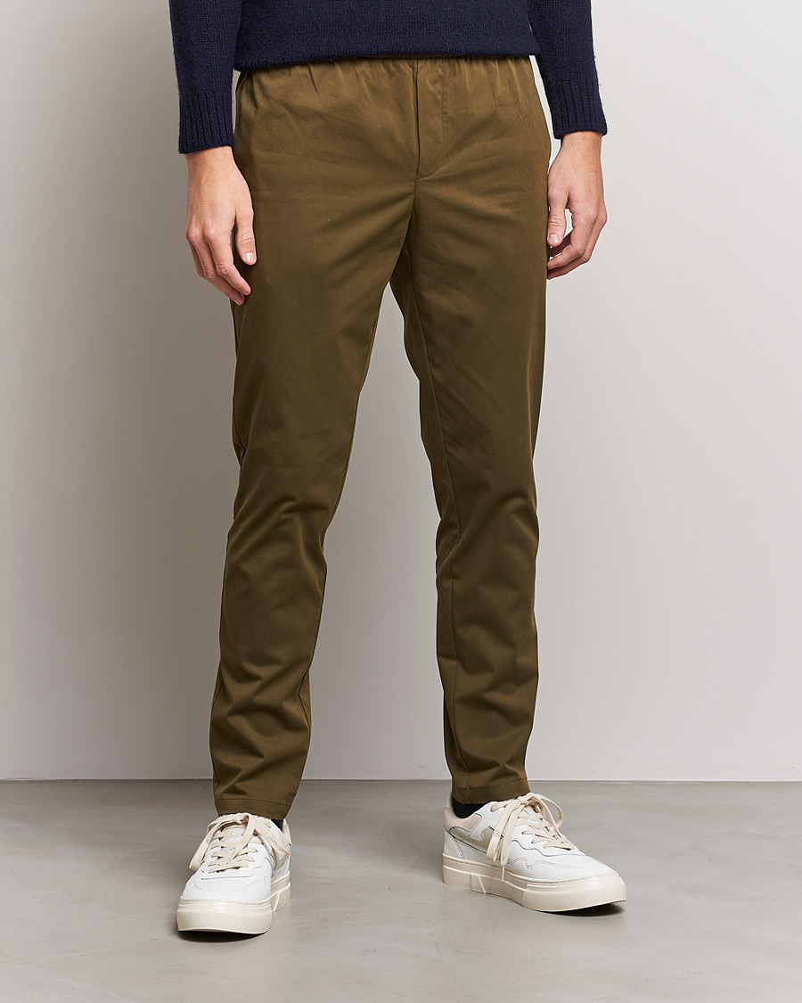Herren | Hosen | Samsøe Samsøe | Samsøe & Samsøe Smithy Trousers Dark Olive