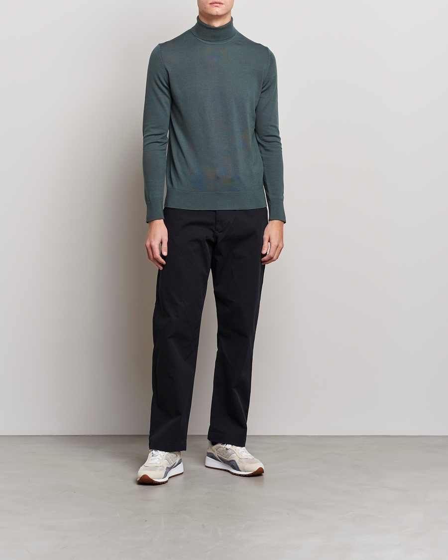 Herren | Pullover | Samsøe Samsøe | Samsøe & Samsøe Flemming Superfine Merino Wool Roll Neck Urban Chic