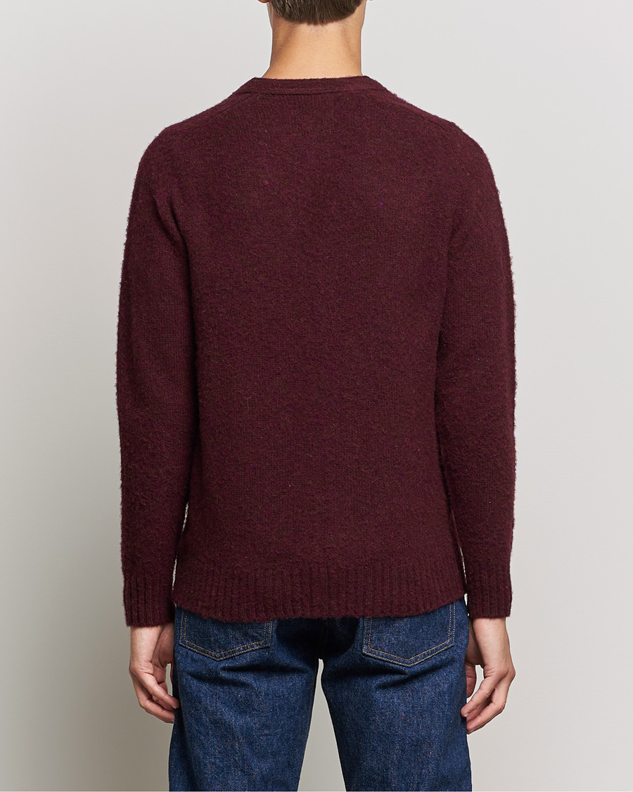 Herren | Pullover | Howlin' | Brushed Wool Cardigan Bordeaux