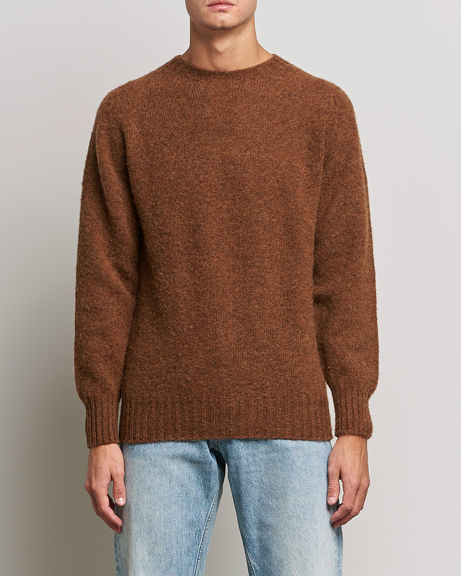 Herren | Pullover | Howlin' | Brushed Wool Sweater Nuts