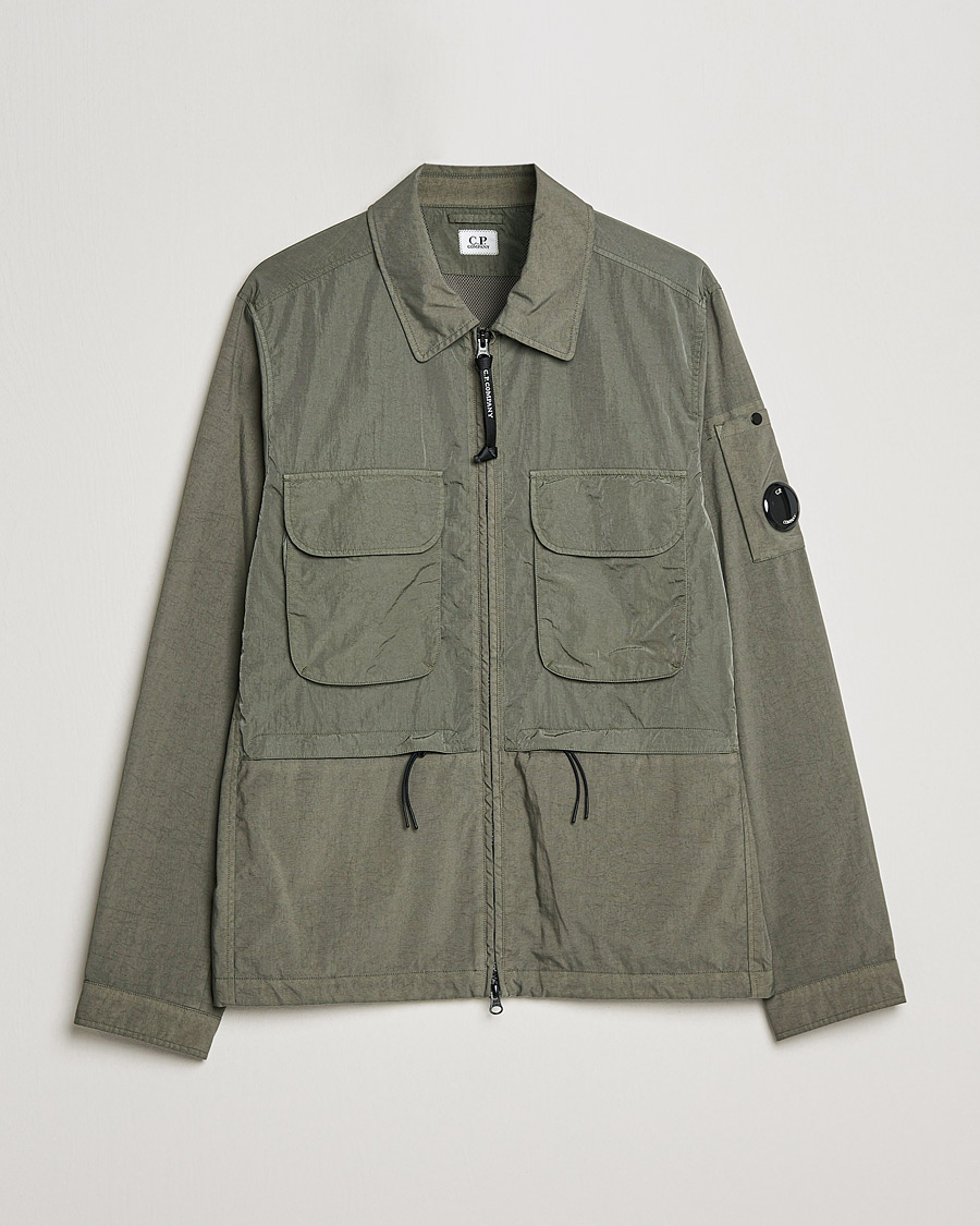 Herren | Jacken | C.P. Company | Taylon P Mixed Shirt Jacket Green
