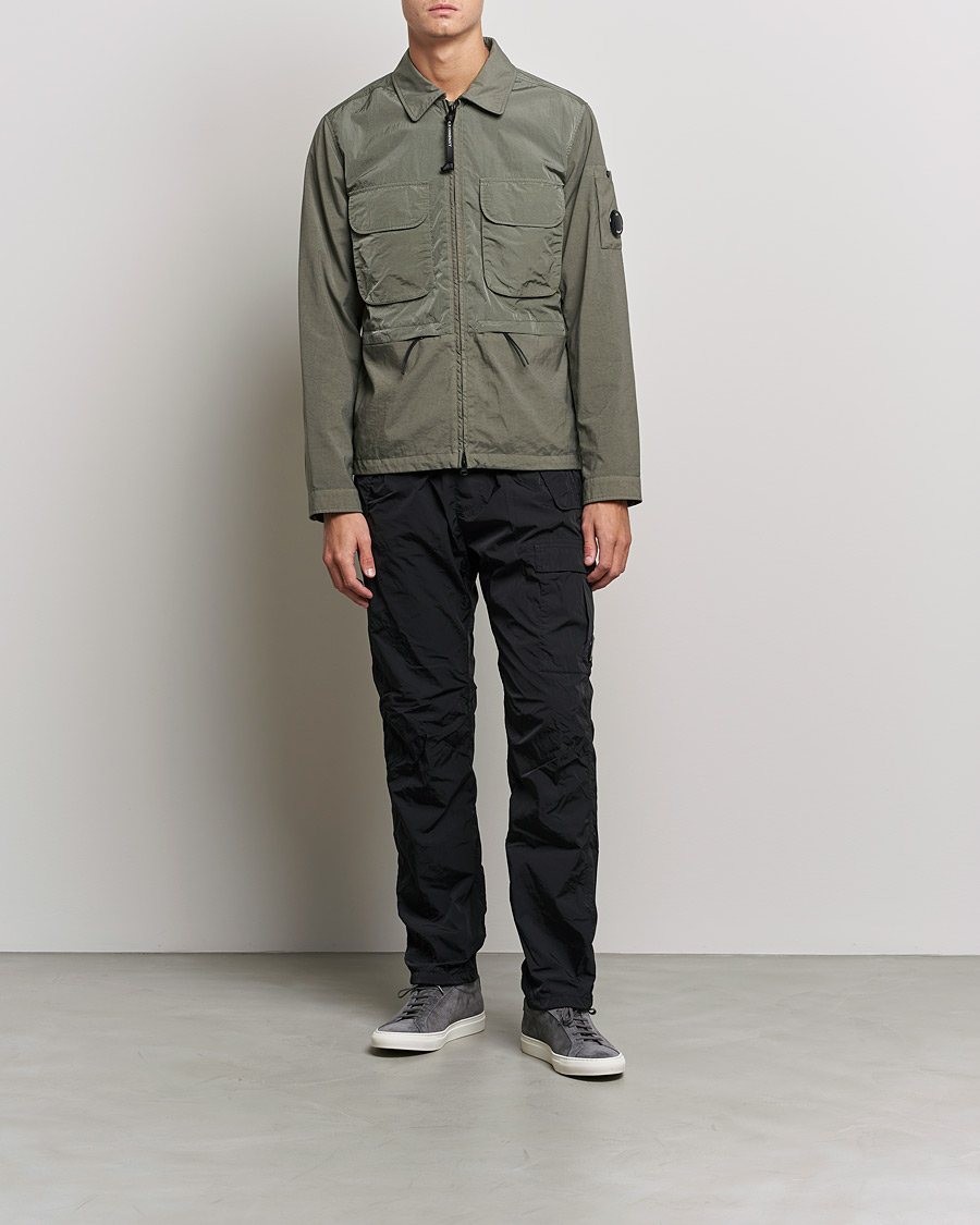 Herren | Jacken | C.P. Company | Taylon P Mixed Shirt Jacket Green