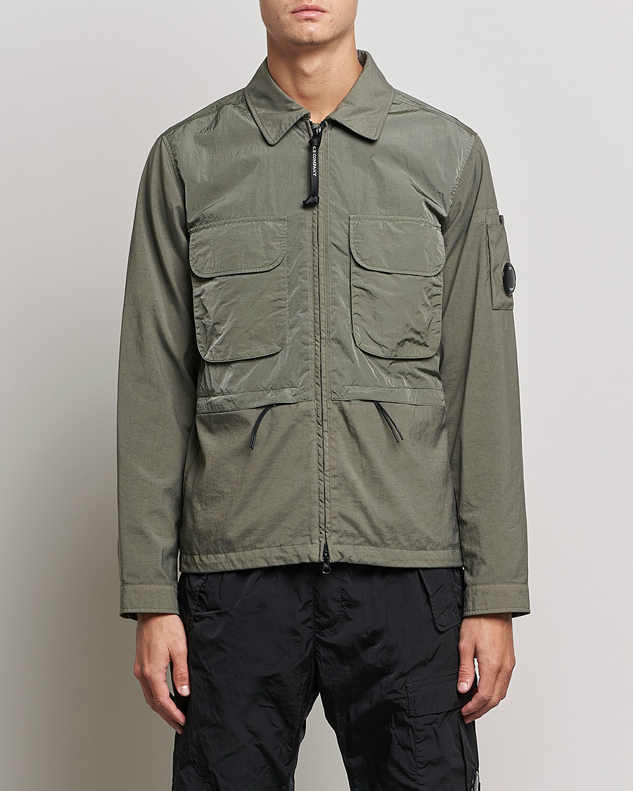 Herren | Jacken | C.P. Company | Taylon P Mixed Shirt Jacket Green