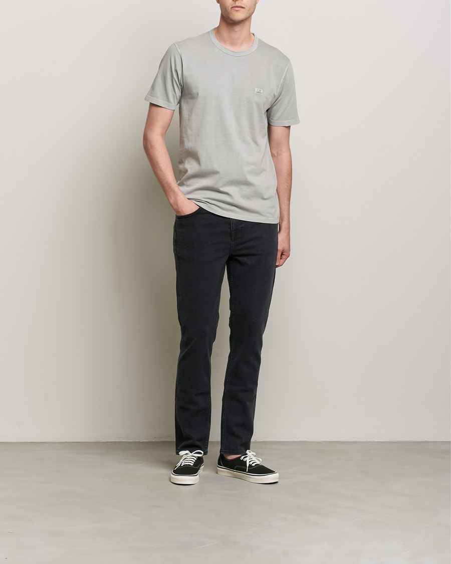 Herren | T-Shirts | C.P. Company | Resist Dyed Jersey Tee Grey
