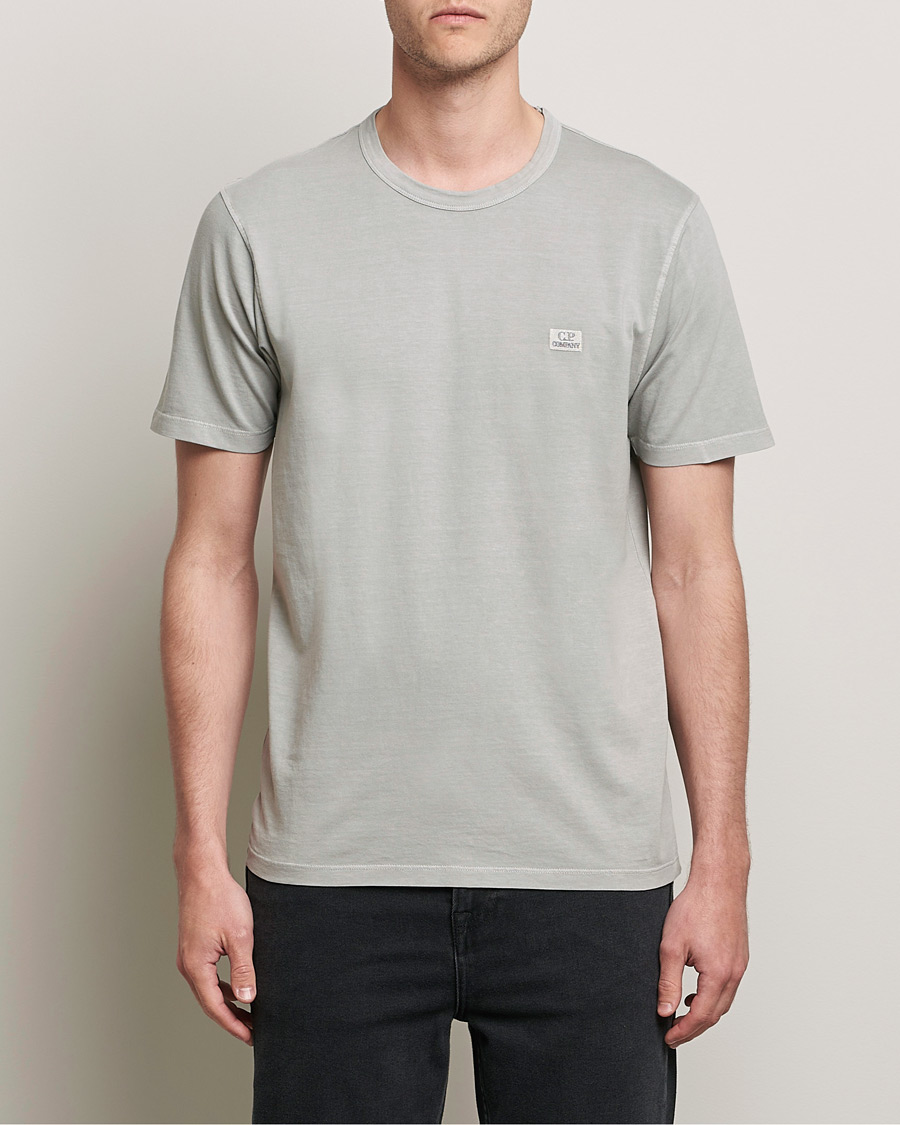 Herren | T-Shirts | C.P. Company | Resist Dyed Jersey Tee Grey