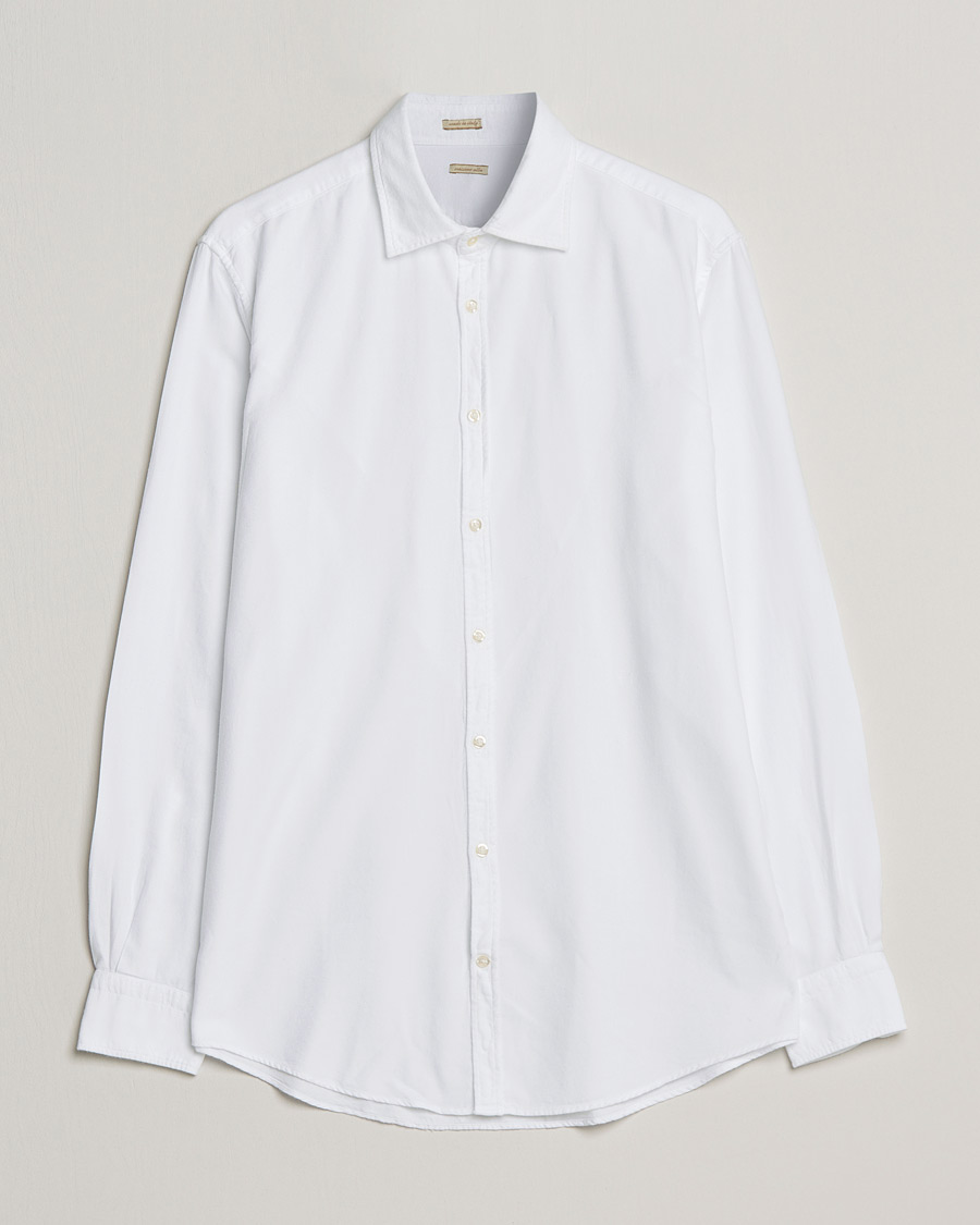 Herren | Hemden | Massimo Alba | Genova Soft Flannel Shirt White
