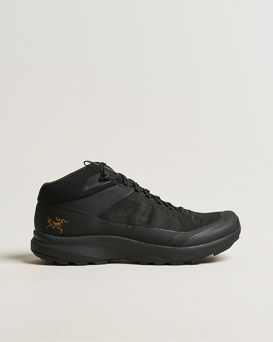 Herren | Arc'teryx Arerios FL Mid GoreTex Boots Black | Arc'teryx | Arerios FL Mid GoreTex Boots Black