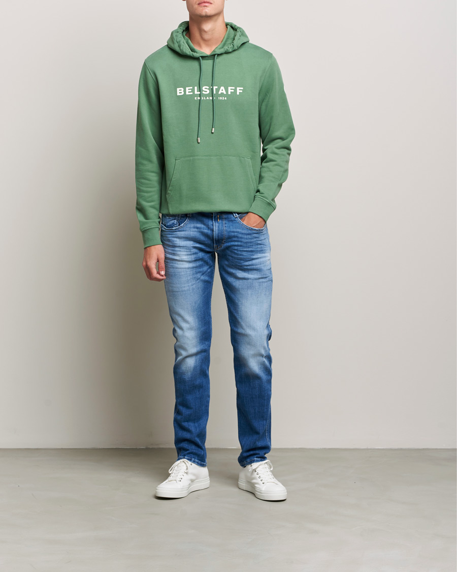 Herren | Pullover | Belstaff | 1924 Hood Graph Green