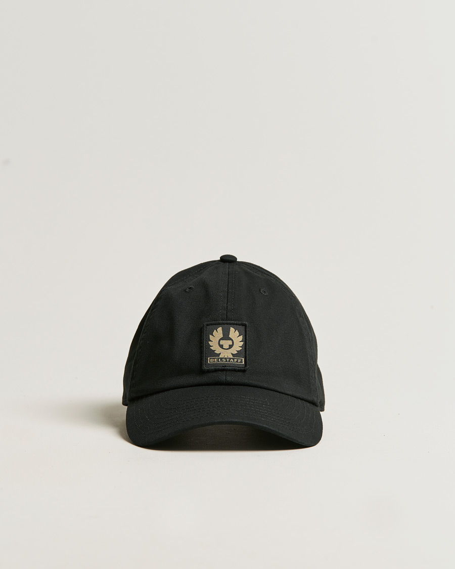 Herren | Belstaff Phoenix Logo Cap Black | Belstaff | Phoenix Logo Cap Black