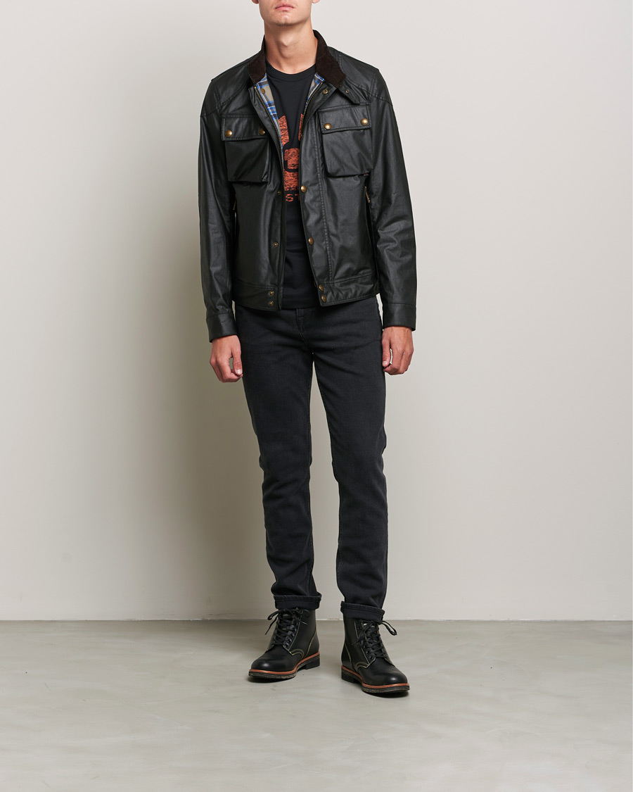 Herren | Jacken | Belstaff | Racemaster Waxed Jacket Black