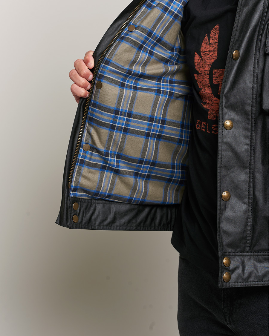 Herren | Jacken | Belstaff | Racemaster Waxed Jacket Black