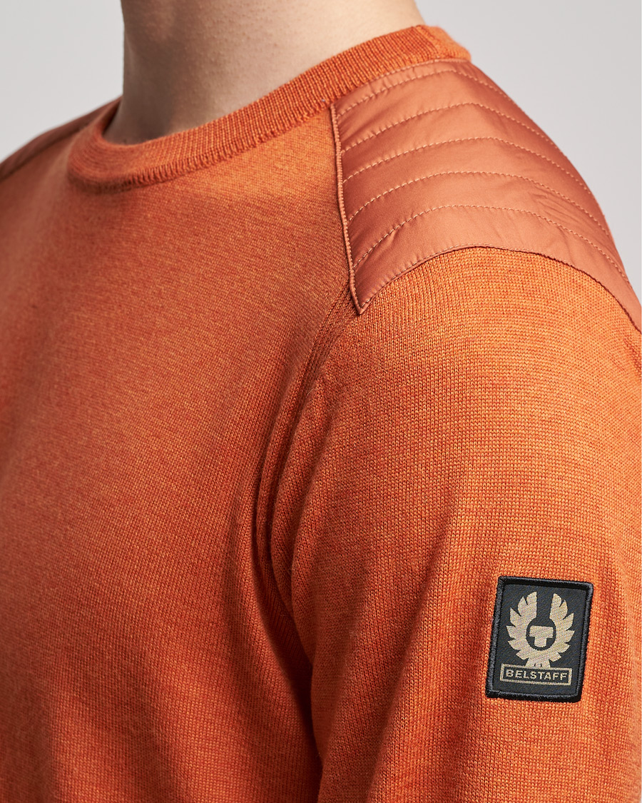 Herren | Pullover | Belstaff | Kerrigan Crew Neck Merino Sweatshirt Amber