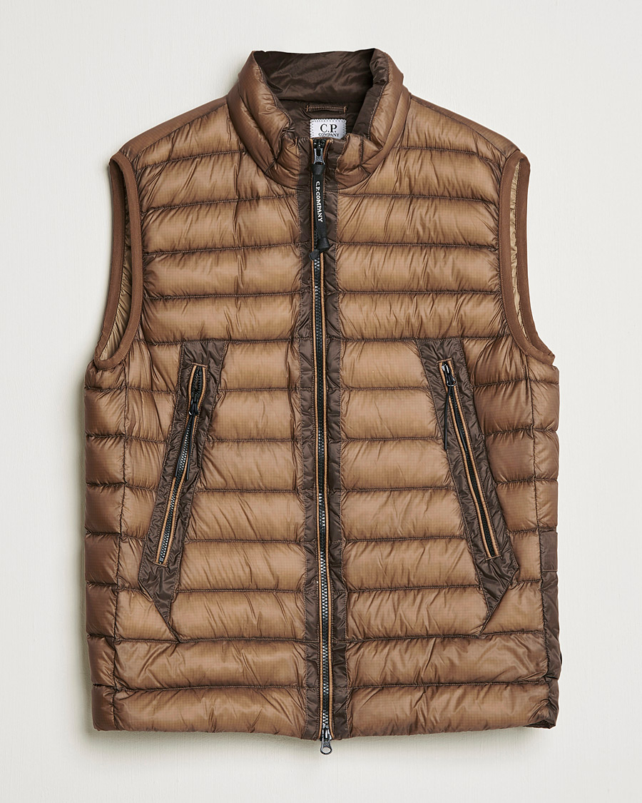 Herren | Jacken | C.P. Company | DD Shell Padded Down Vest Brown