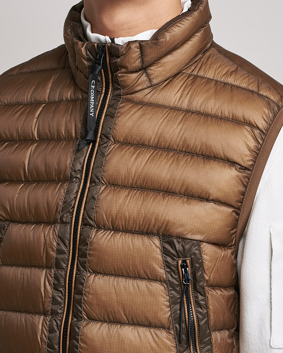Herren | Jacken | C.P. Company | DD Shell Padded Down Vest Brown