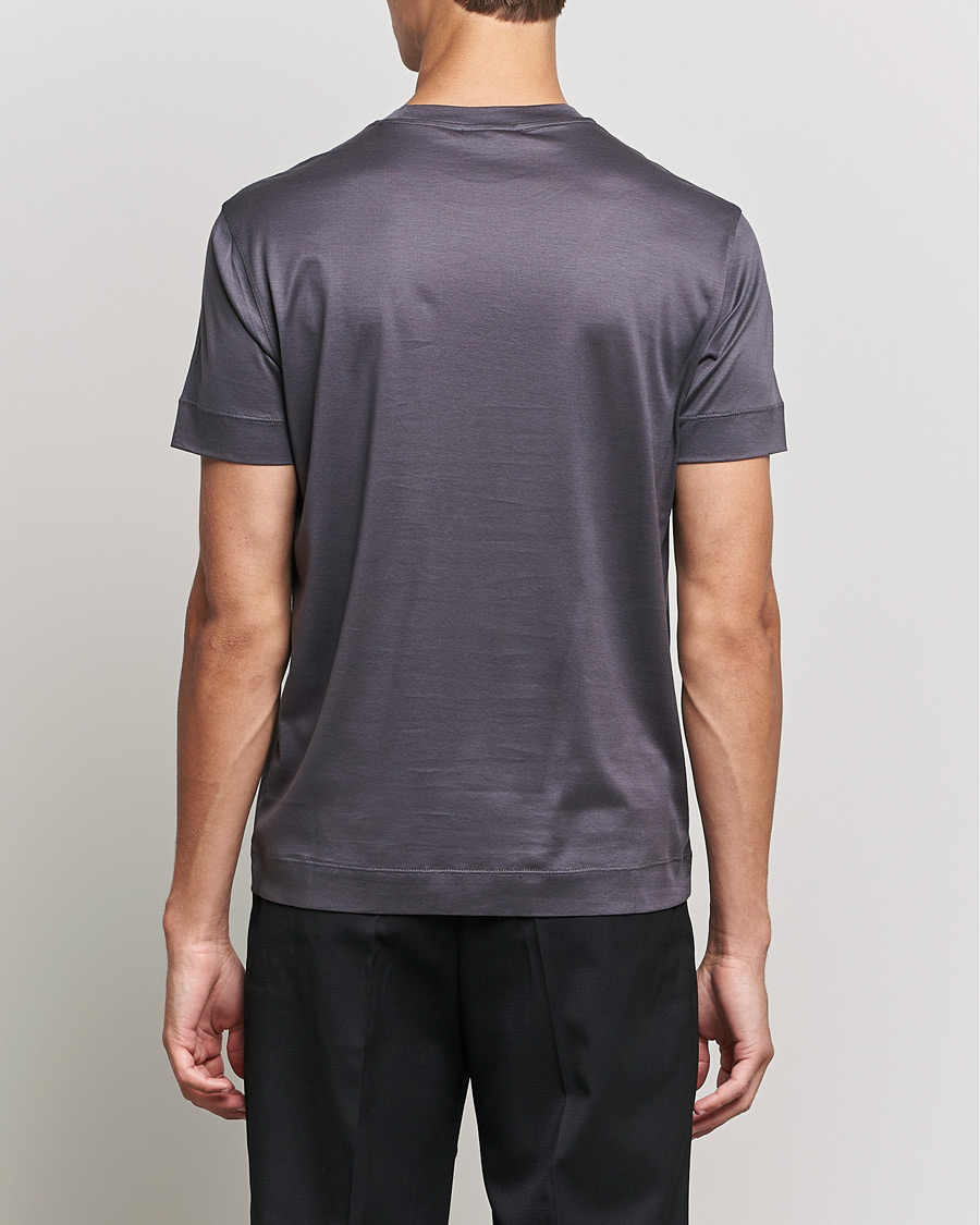 Herren | T-Shirts | Emporio Armani | Cotton Tencel Tee Grey
