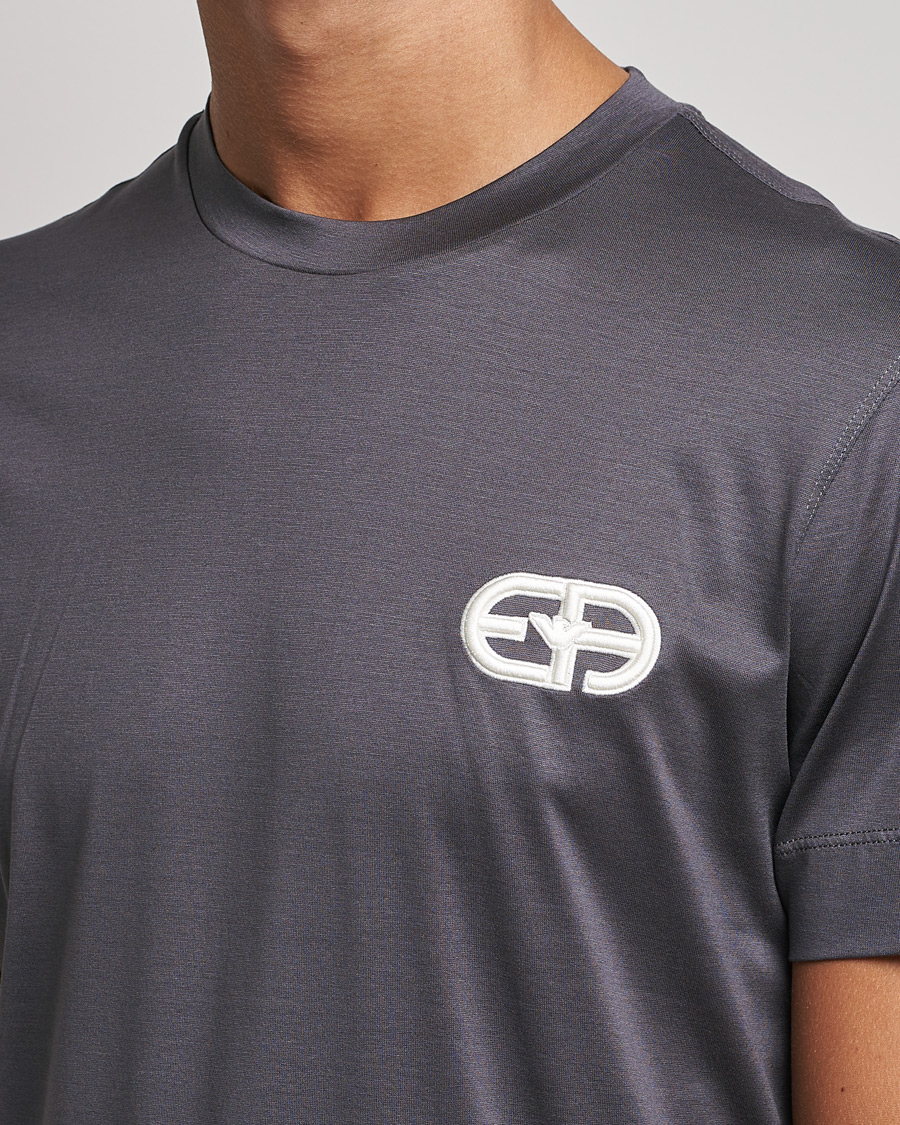 Herren | T-Shirts | Emporio Armani | Cotton Tencel Tee Grey