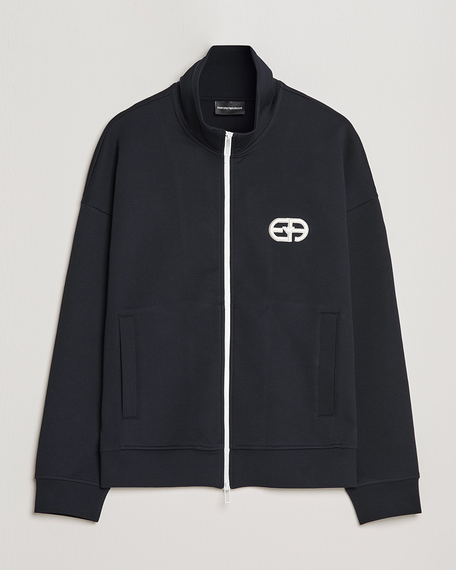 Herren | Pullover | Emporio Armani | Wool Cardigan Dark Navy