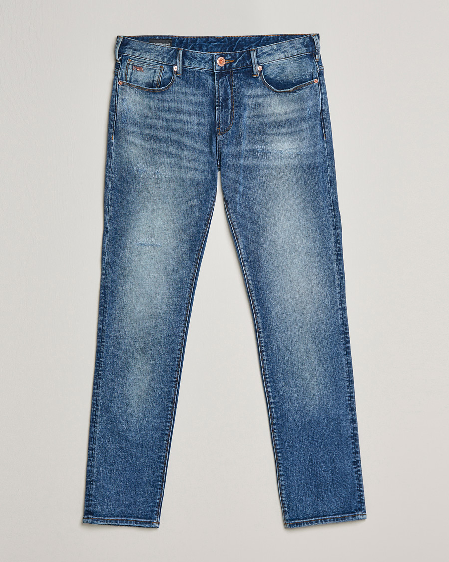Herren | Jeans | Emporio Armani | Slim Fit Jeans Light Blue
