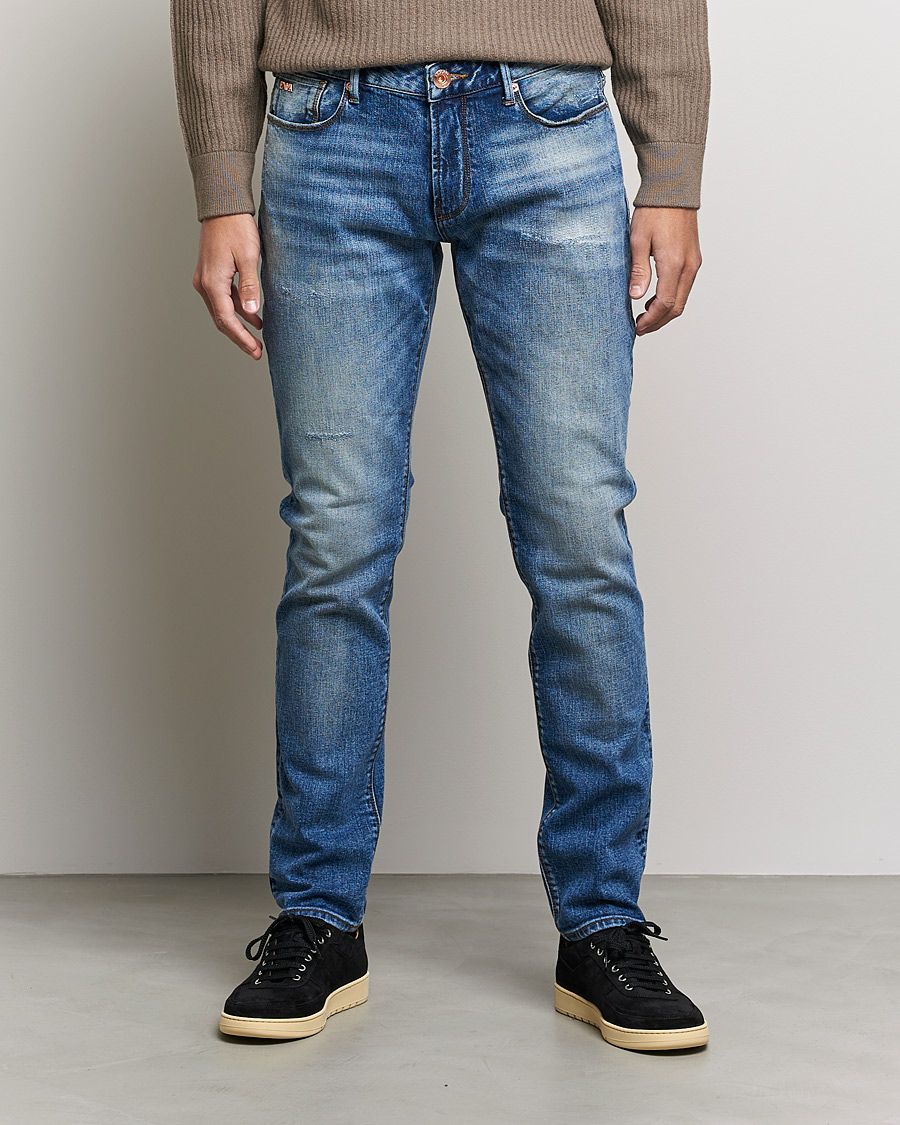 Herren | Jeans | Emporio Armani | Slim Fit Jeans Light Blue