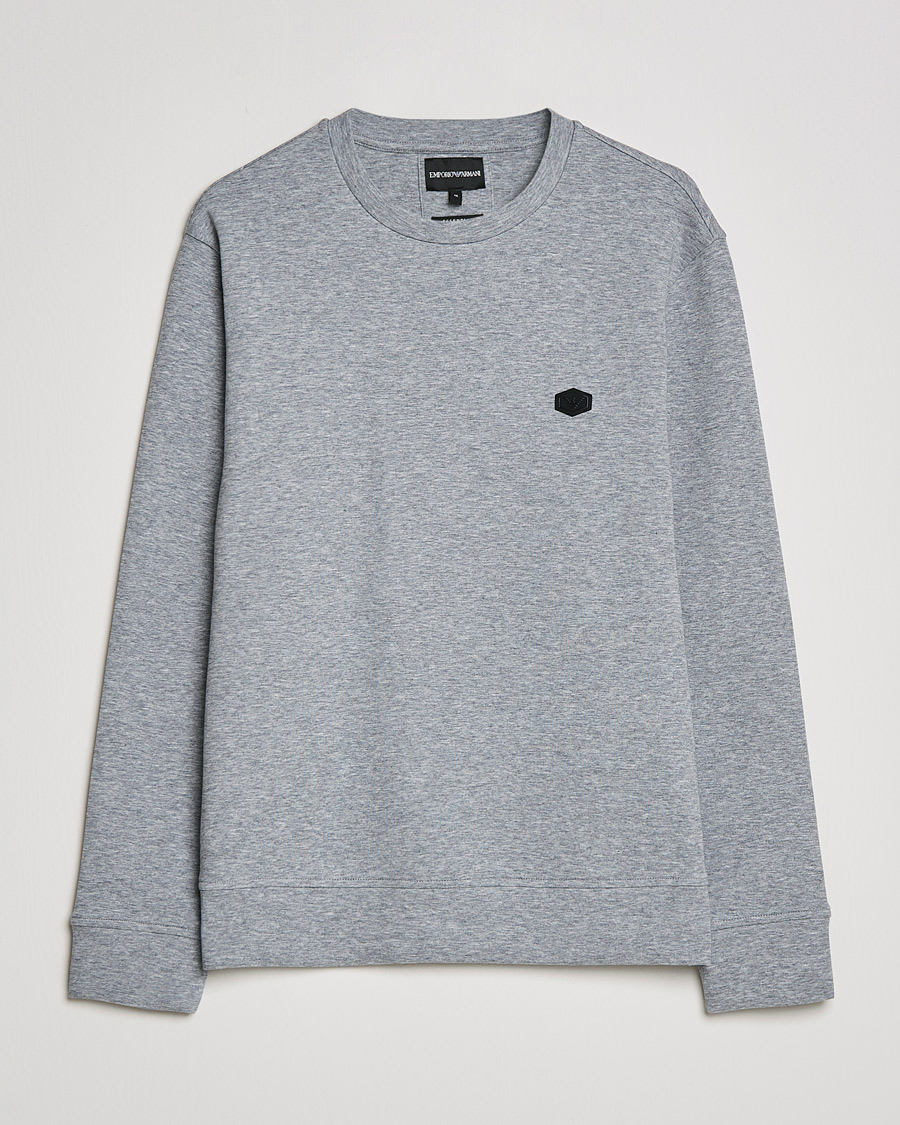 Herren | Pullover | Emporio Armani | Cotton Sweatshirt Grey