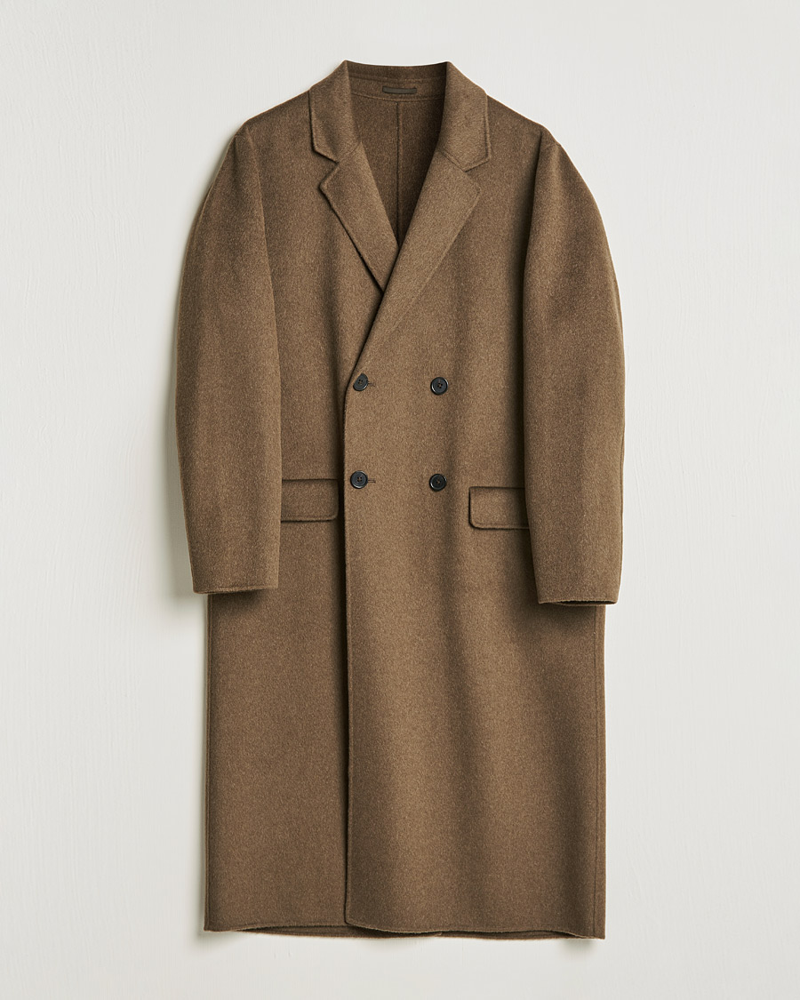 Herren | Jacken | Filippa K | Athens Wool Cashmere Coat Olive Melange