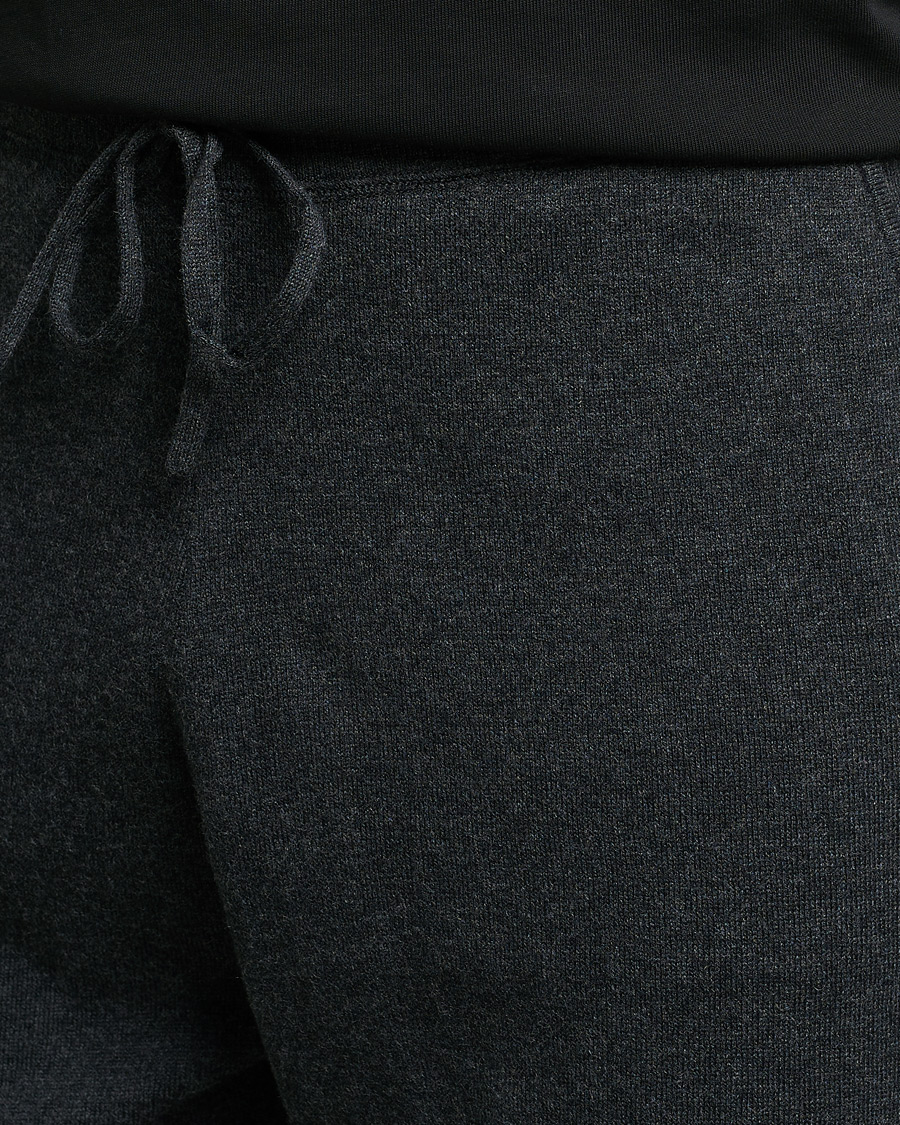 Herren | Hosen | Filippa K | Hall Cotton Wool Trouser Antracite Melange