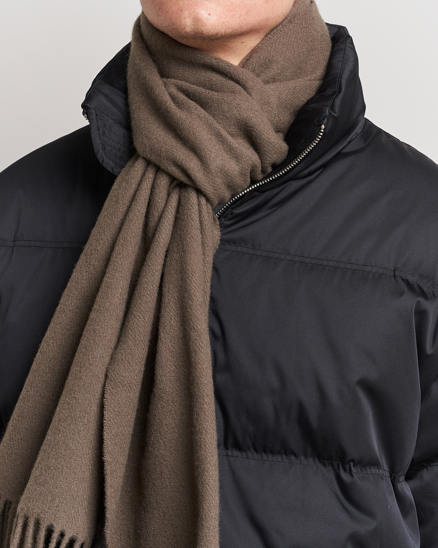 Herren | Filippa K Cashmere Blend Scarf Ginger Brown | Filippa K | Cashmere Blend Scarf Ginger Brown