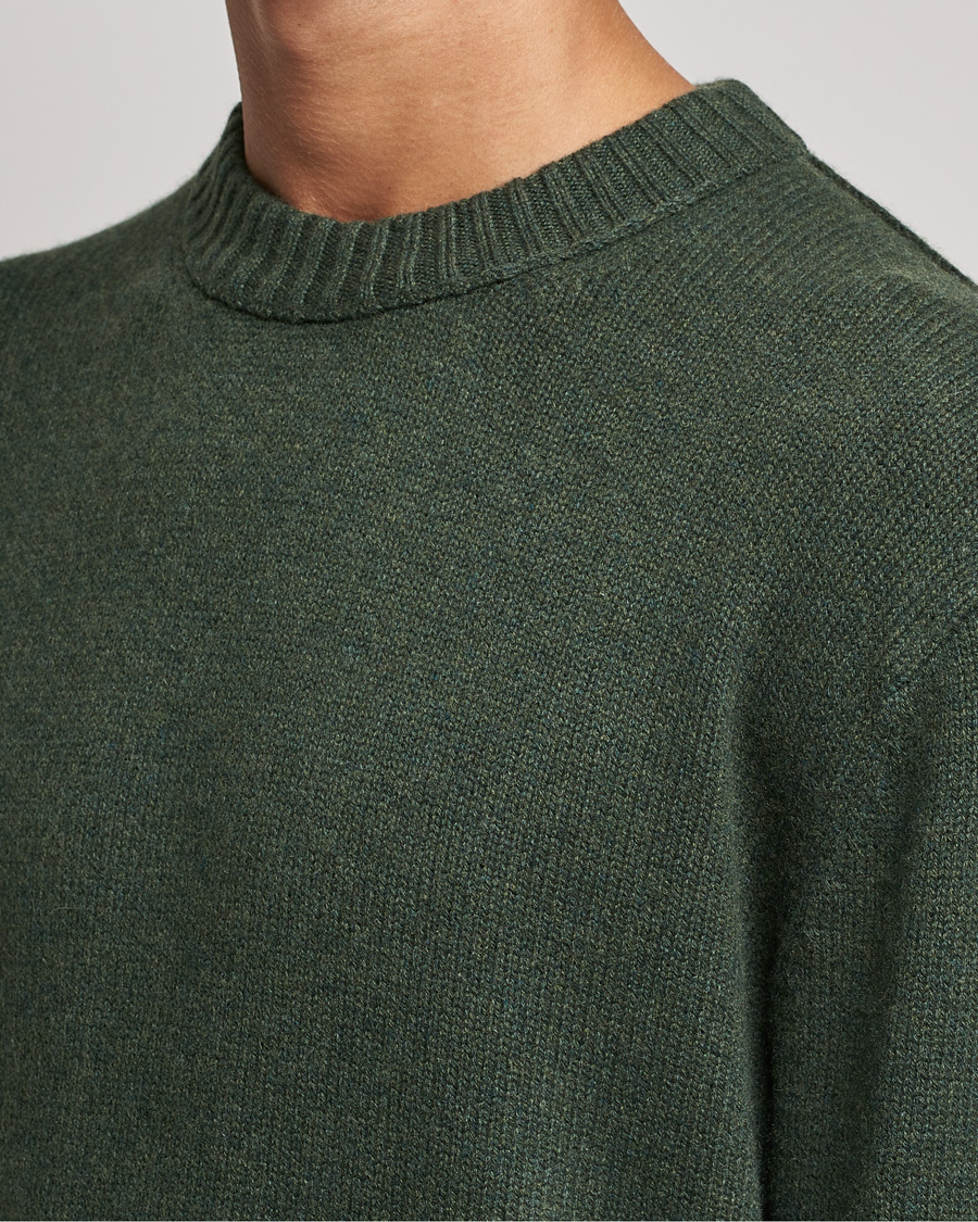 Herren | Pullover | FRAME | Cashmere Sweater Military Green