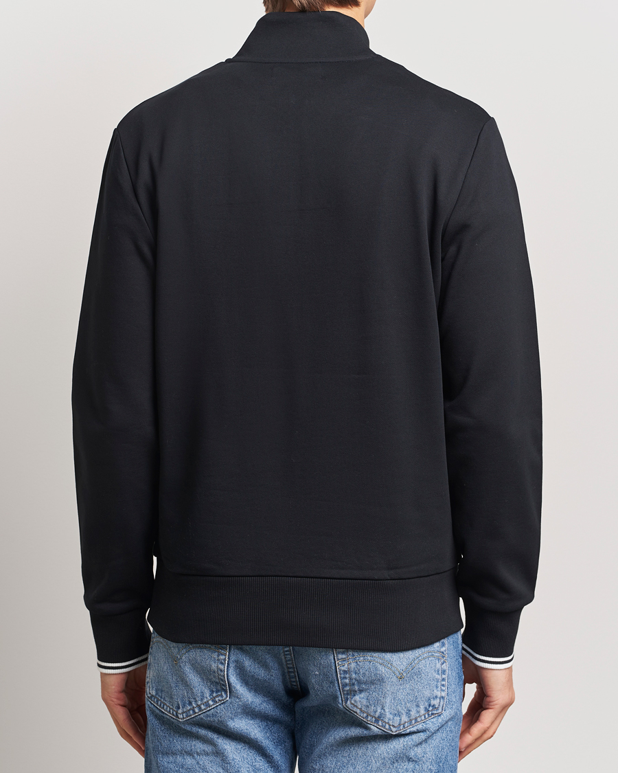 Herren | Pullover | Fred Perry | Half Zip Sweatshirt Black