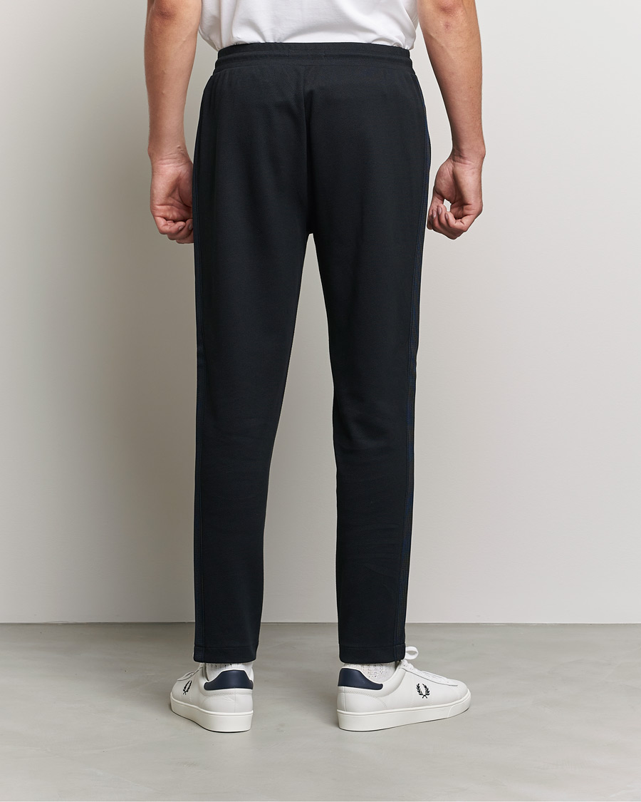 Herren | Hosen | Fred Perry | Knitted Tapped Track Pant Black